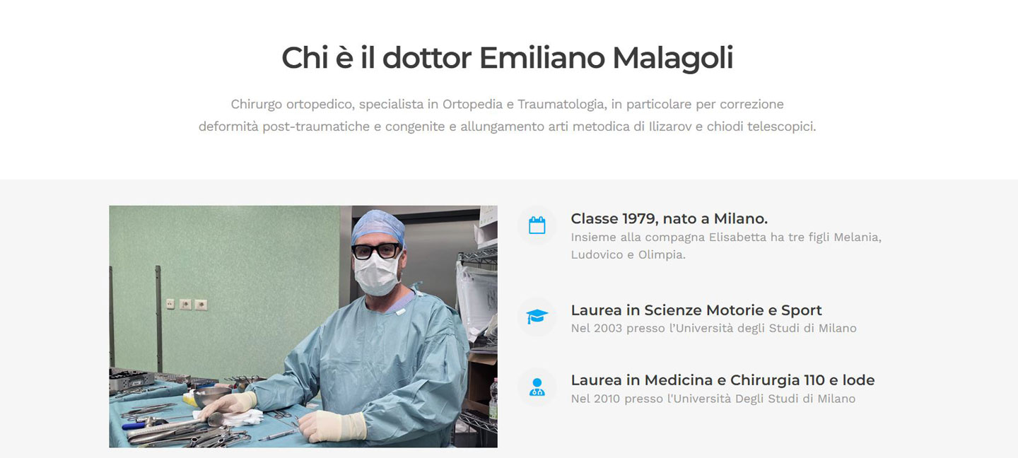 MALAGOLI ORTOPEDICO CHI SONO