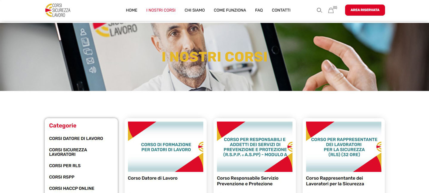 corsi sicurezza lavoro sito digital compass